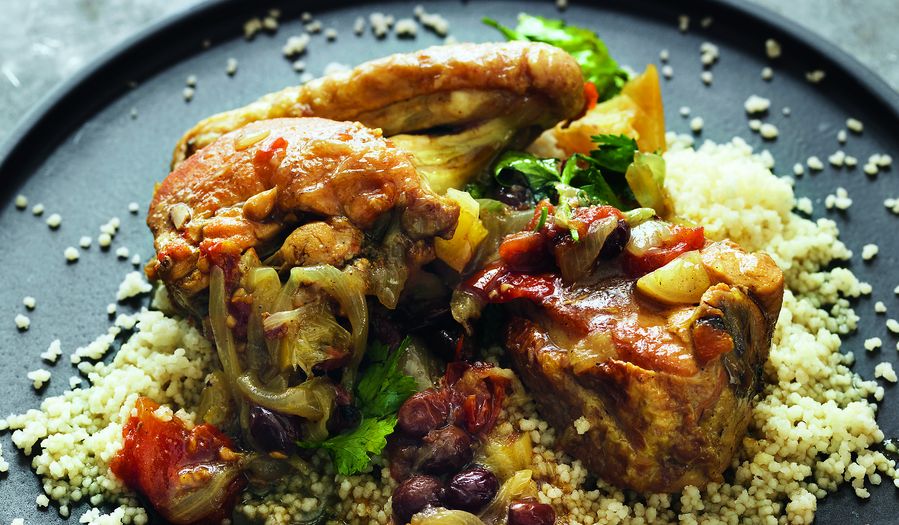 Moroccan-inspired Chicken with Preserved Lemon | One-Pot Recipe