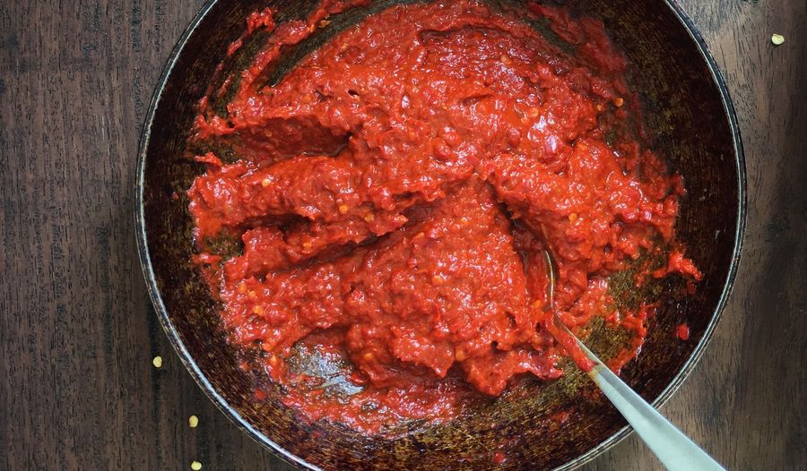 Tunisian-inspired spicy paste | Make your own harissa