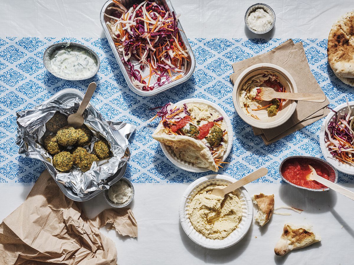 Chris Bavin’s Healthier Falafel Feast