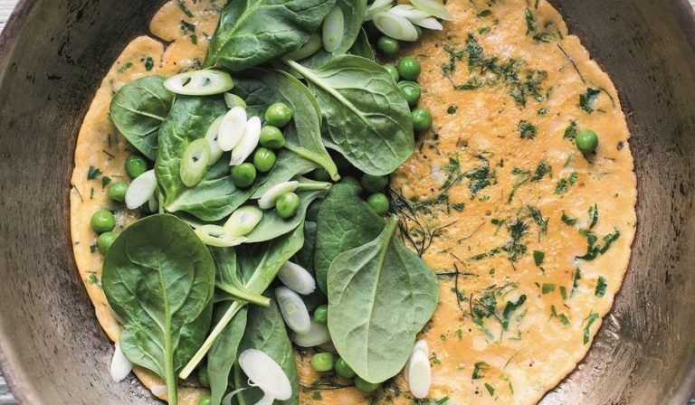 Herby Green Omelette Recipe