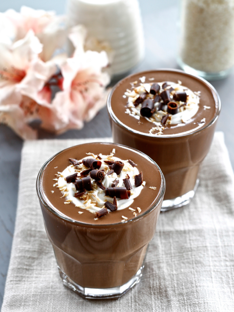 Decadent Coconut Hot Chocolate