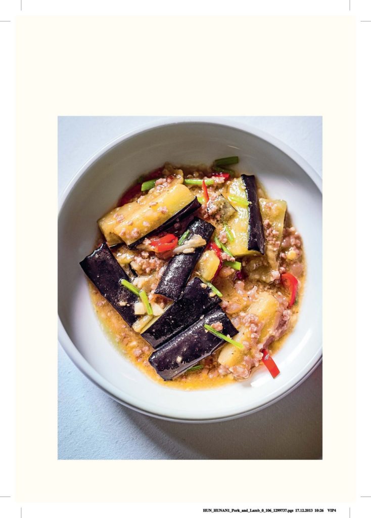 Pork Mince and Aubergine Stir-fry