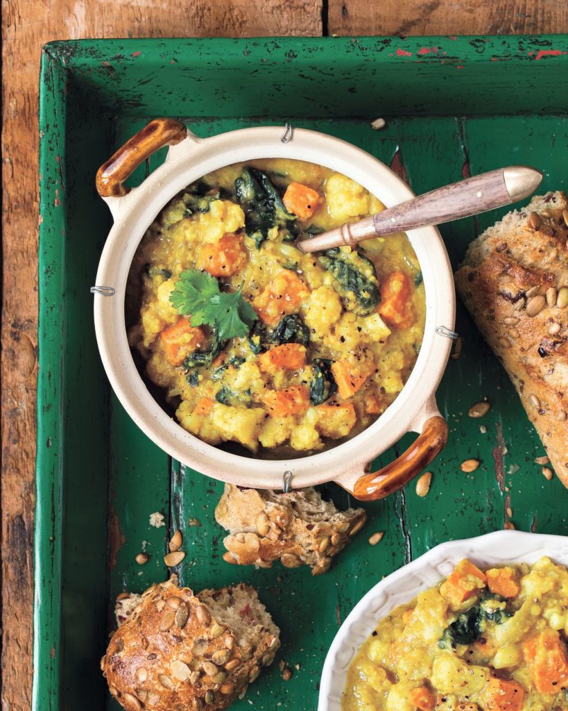 Indian Lentil-Cauliflower Soup