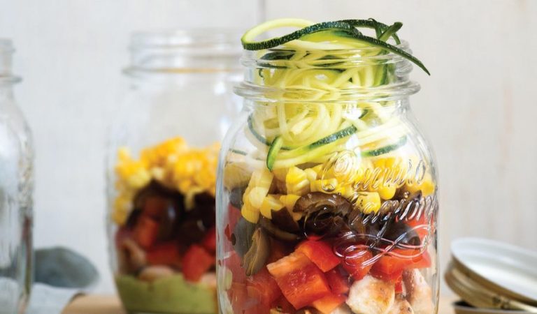 Avocado-Lime Mason Jar Salad