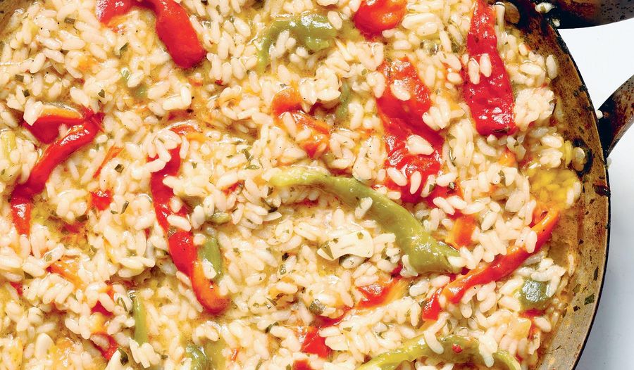 Risotto With Peppers