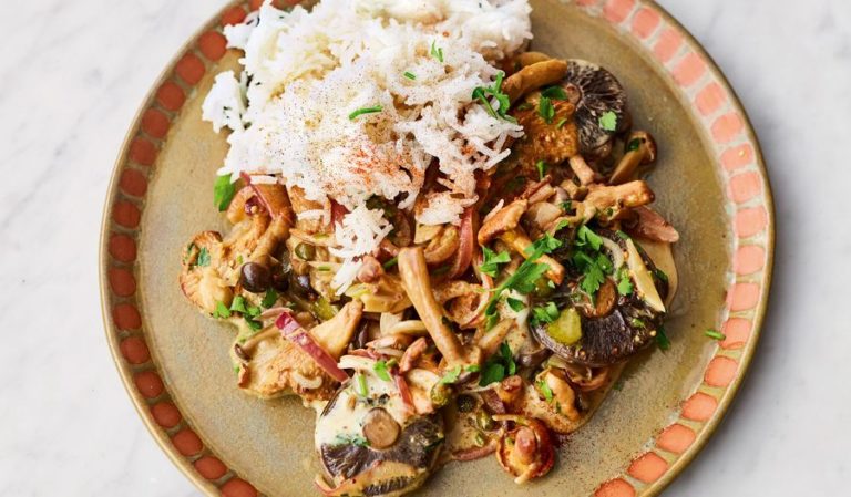 Jamie Oliver's Mushroom Stroganoff Recipe