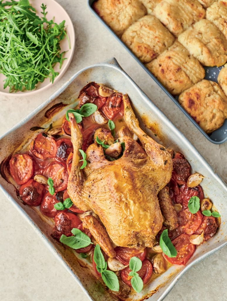 Jamie Oliver’s Roast Chicken Margherita