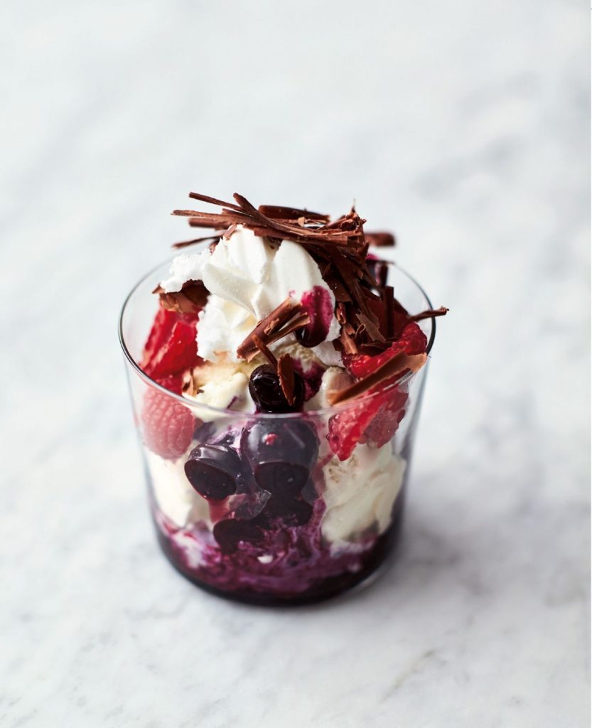 Jamie Oliver’s Berry Meringue Ripple