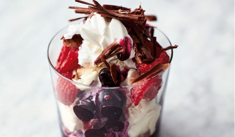 Jamie Oliver's Berry Meringue Ripple Recipe | Channel 4 Quick & Easy Food