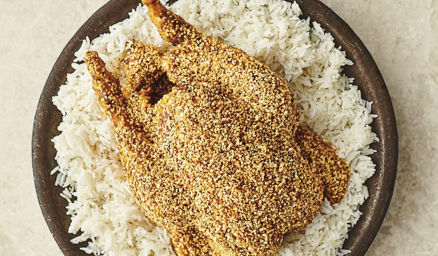 Jamie Oliver Whole Sesame Chicken | Channel 4 Keep Cooking Family Favourites