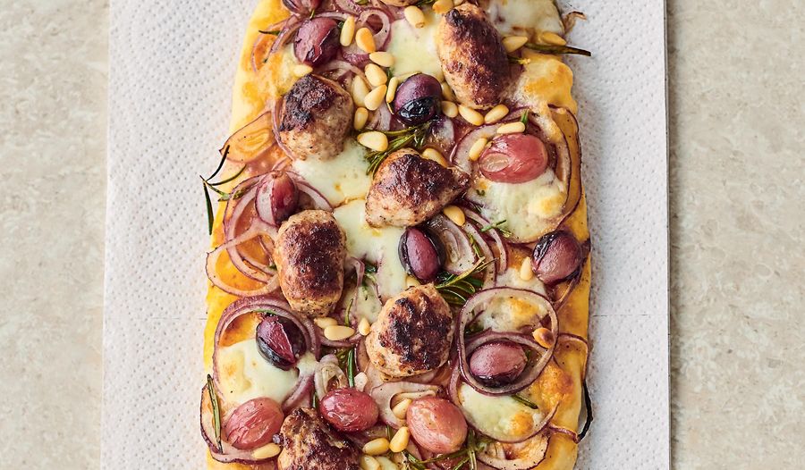 Jamie Oliver Sausage Pizza | Channel 4 Keep Cooking Family Favourites