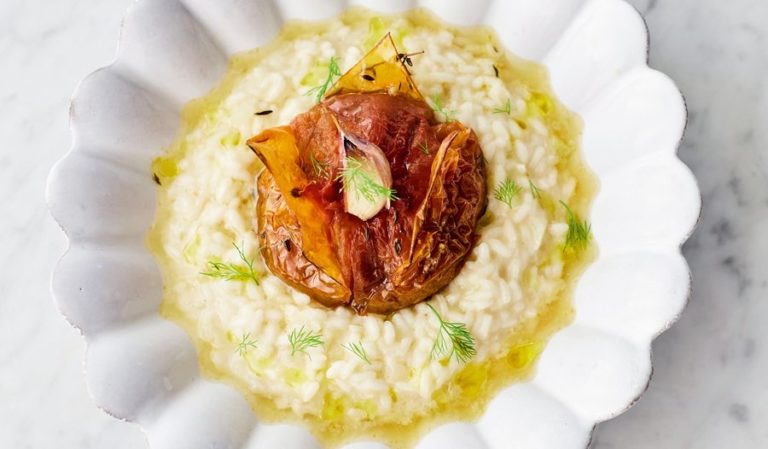 Jamie Oliver's Roasted Tomato Risotto Recipe