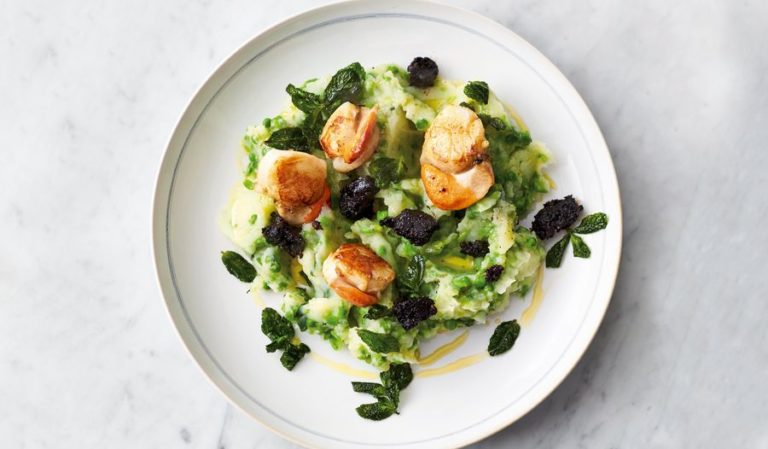 Sizzling Seared Scallops