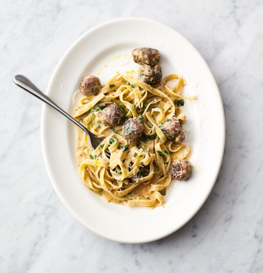 Easy Sausage Carbonara