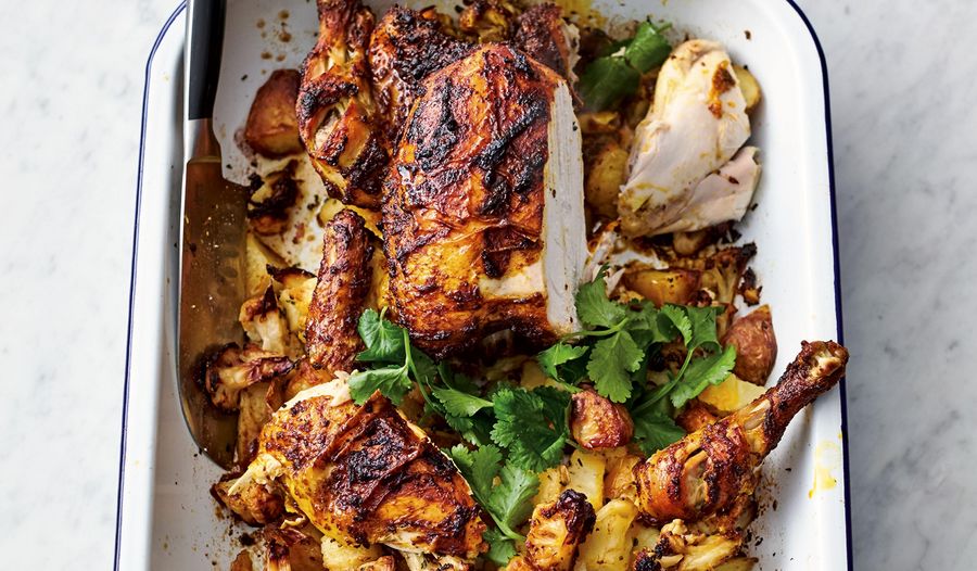 Jamie Oliver's Roast Tikka Chicken