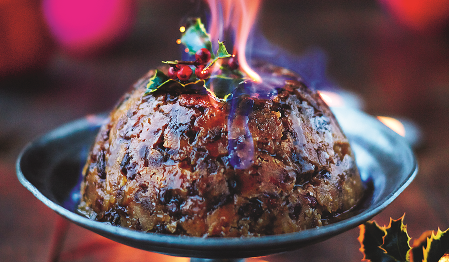 Jamie Oliver's Christmas Pudding from his Christmas Cookbook