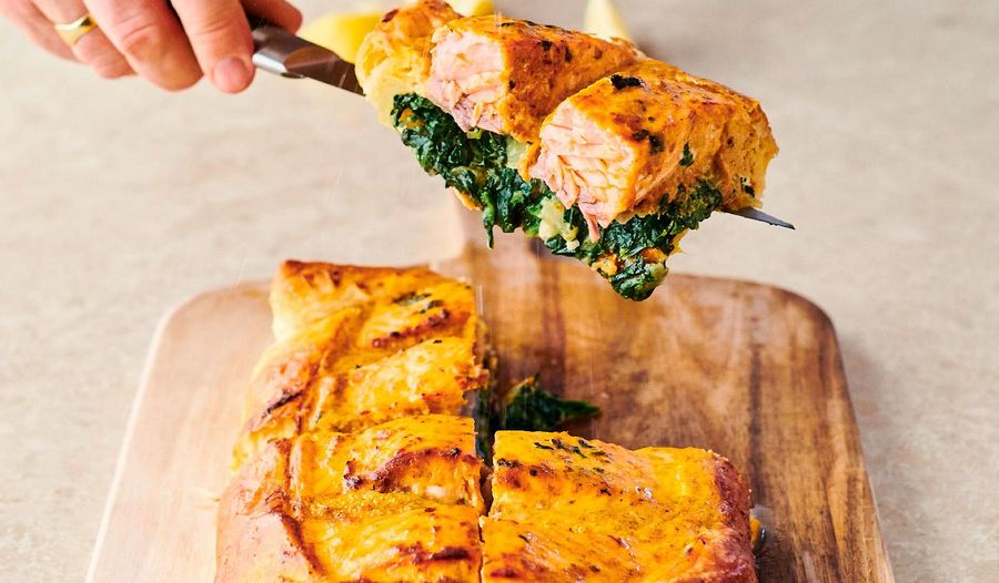 Jamie Oliver Easy Salmon en Croute | Channel 4 Keep Cooking Family Favourites