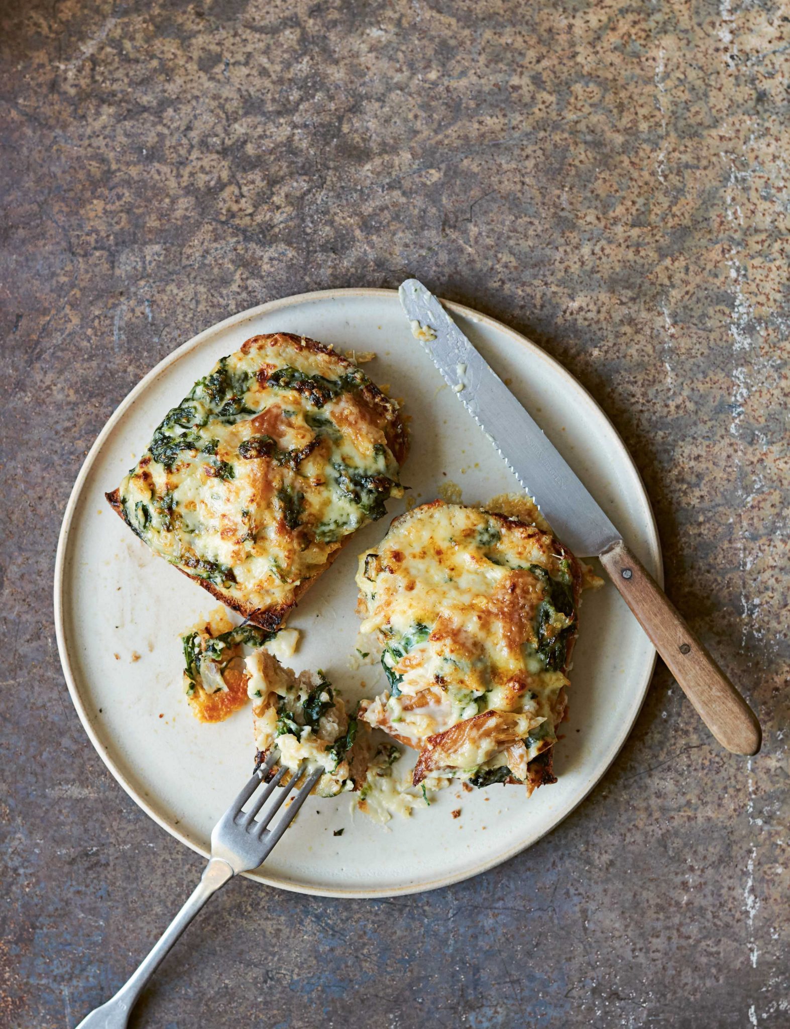 Spinach & Smoked Haddock Rarebit Recipe Best Toast Topping
