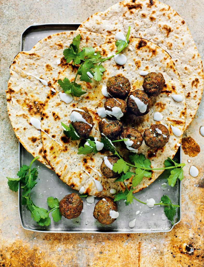 Lamb Koftas in Yogurt with Cinnamon and Chilli