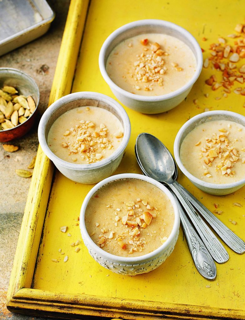 Cashew and Jaggery Kulfi Scented with Cardamom