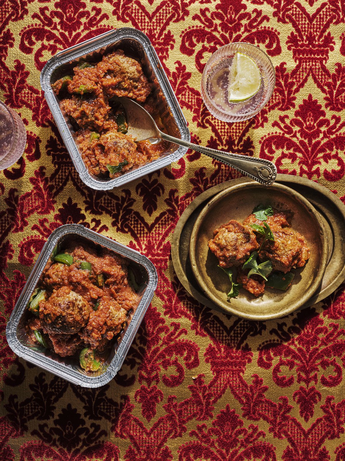 Chris Bavin’s Lamb Jalfrezi Meatballs