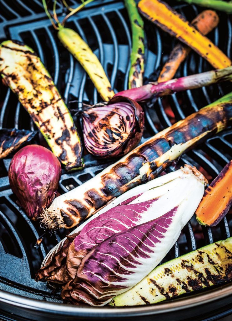 Last-minute grilled salad