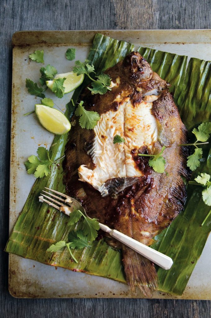 Barbecued Sambal Lemon Sole