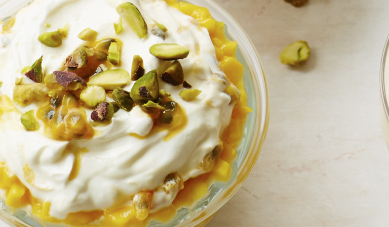 Tropical Mango and Passionfruit Fool