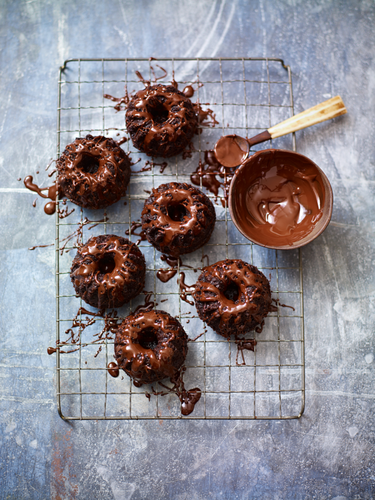 Flourless Chocolate and Almond Bundts