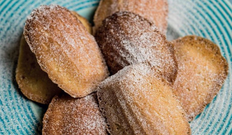 Lemon and Honey Madeleines