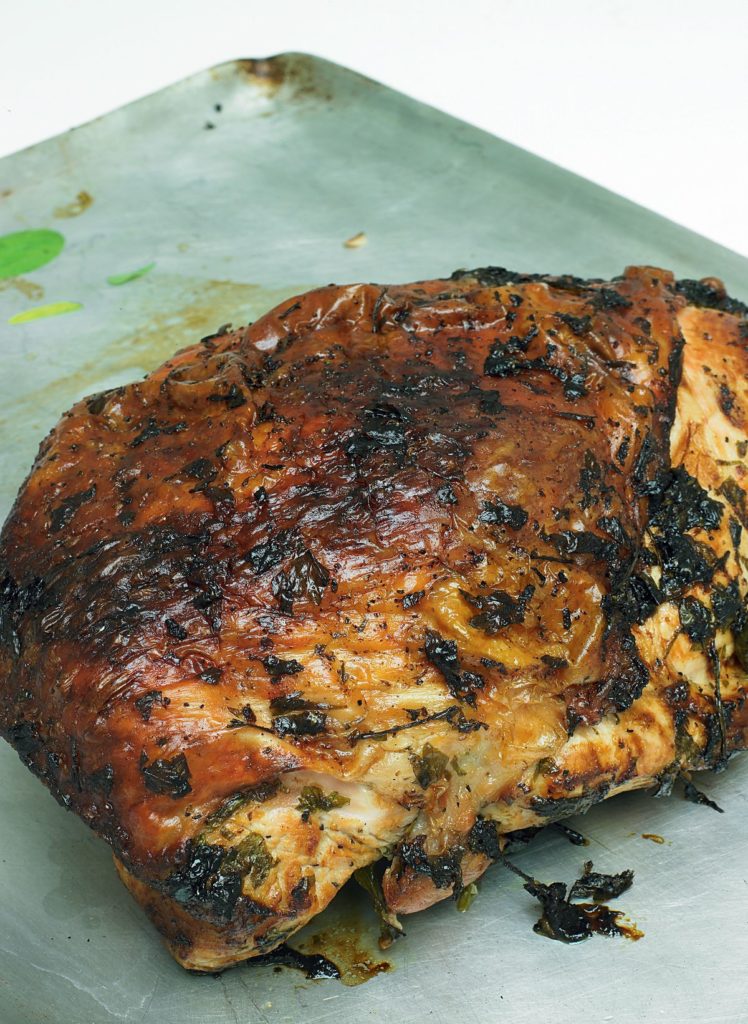 Marinated Turkey Breast with Cumin, Coriander and White Wine