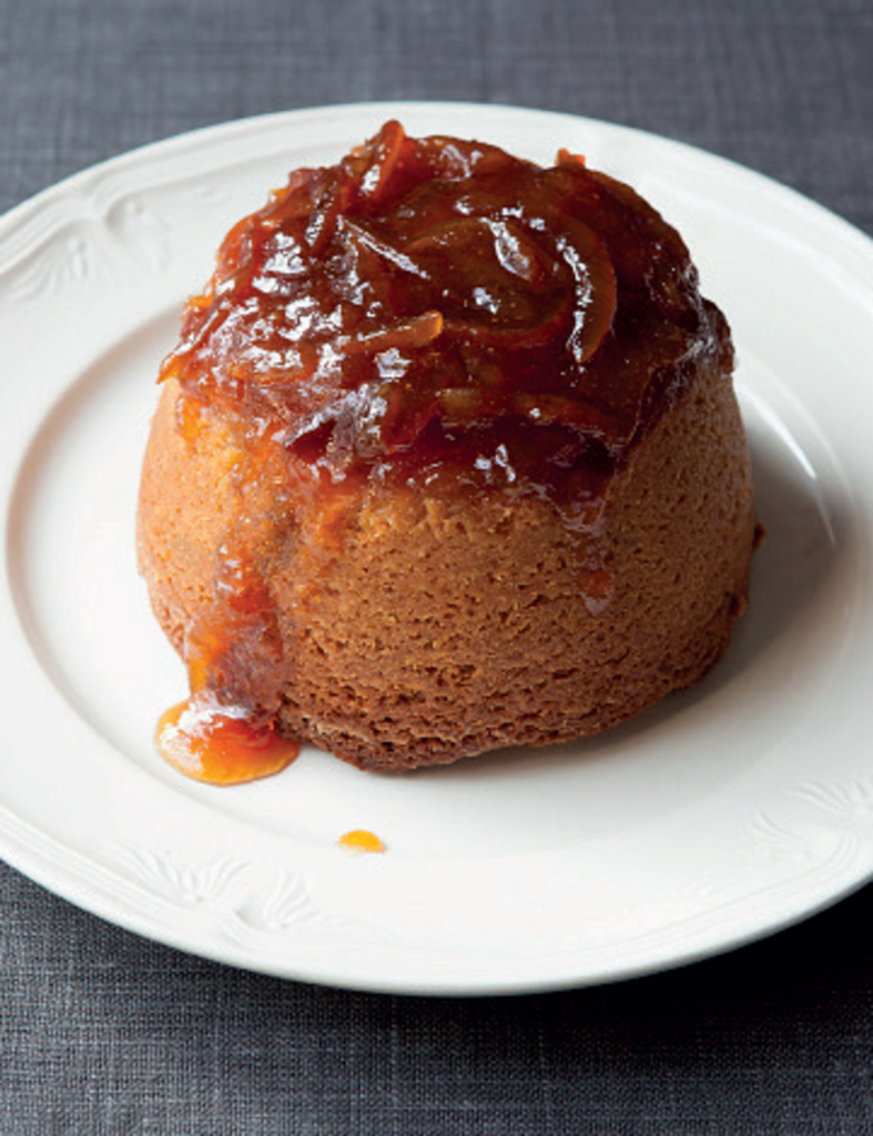 Steamed Marmalade Sponge and Whisky Custard