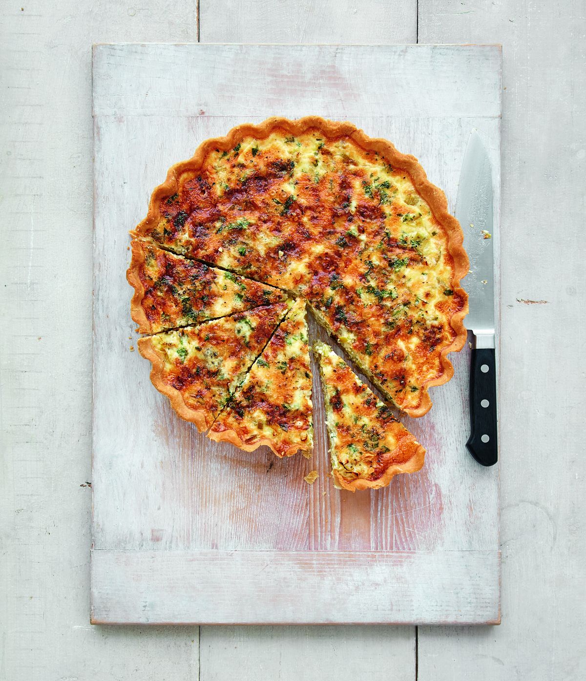 Mary Berry’s Leek and Stilton Quiche