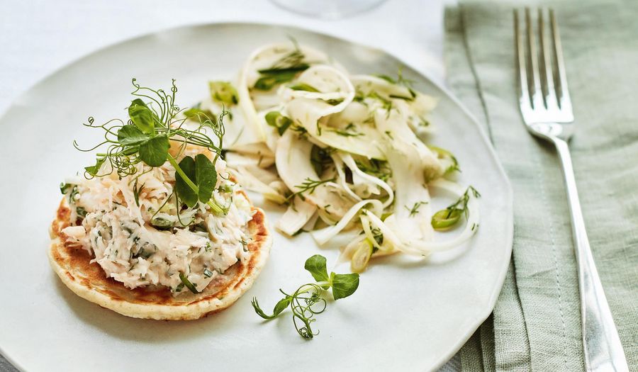 Mary Berry Crab and Fennel Blinis Recipe | BBC2 Simple Comforts