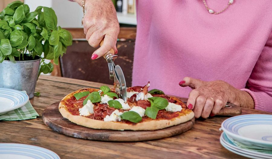 Mary Berry's Homemade Pizza with Parma Ham Recipe | BBC2 Everyday