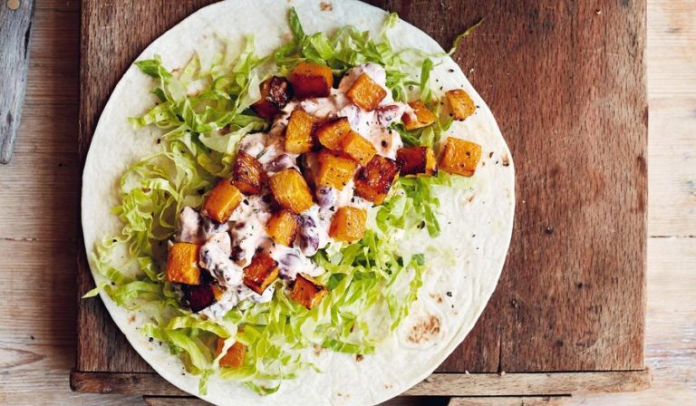 Mary Berry Mixed Bean & Butternut Wraps | BBC2 Simple Comforts