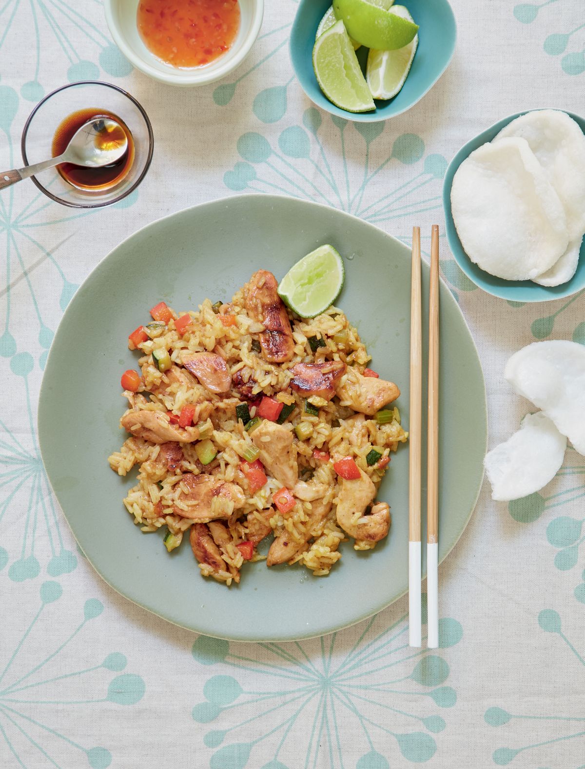 Mary Berry’s Panang Chicken and Rice Stir-fry
