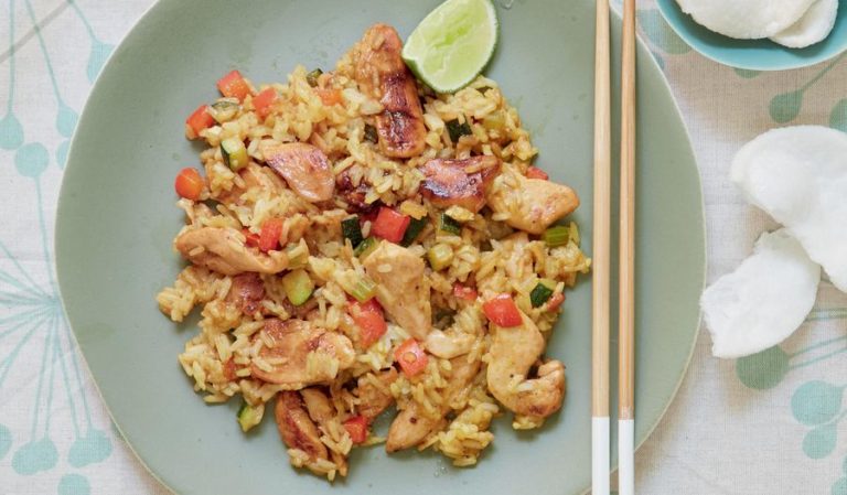 Panang Chicken and Rice Stir-fry | BBC2 Mary Berry Everyday