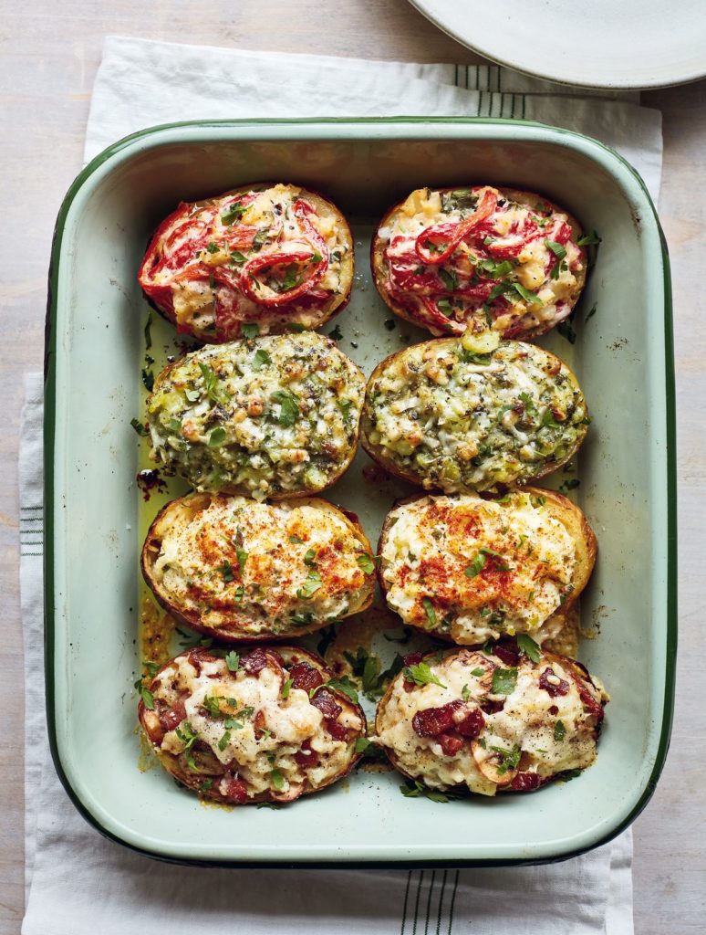 Mary Berry’s Posh Jacket Potatoes