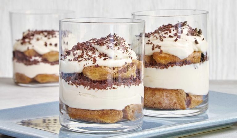 Mary Berry's Mini Tiramisu Recipe | Quick Cooking