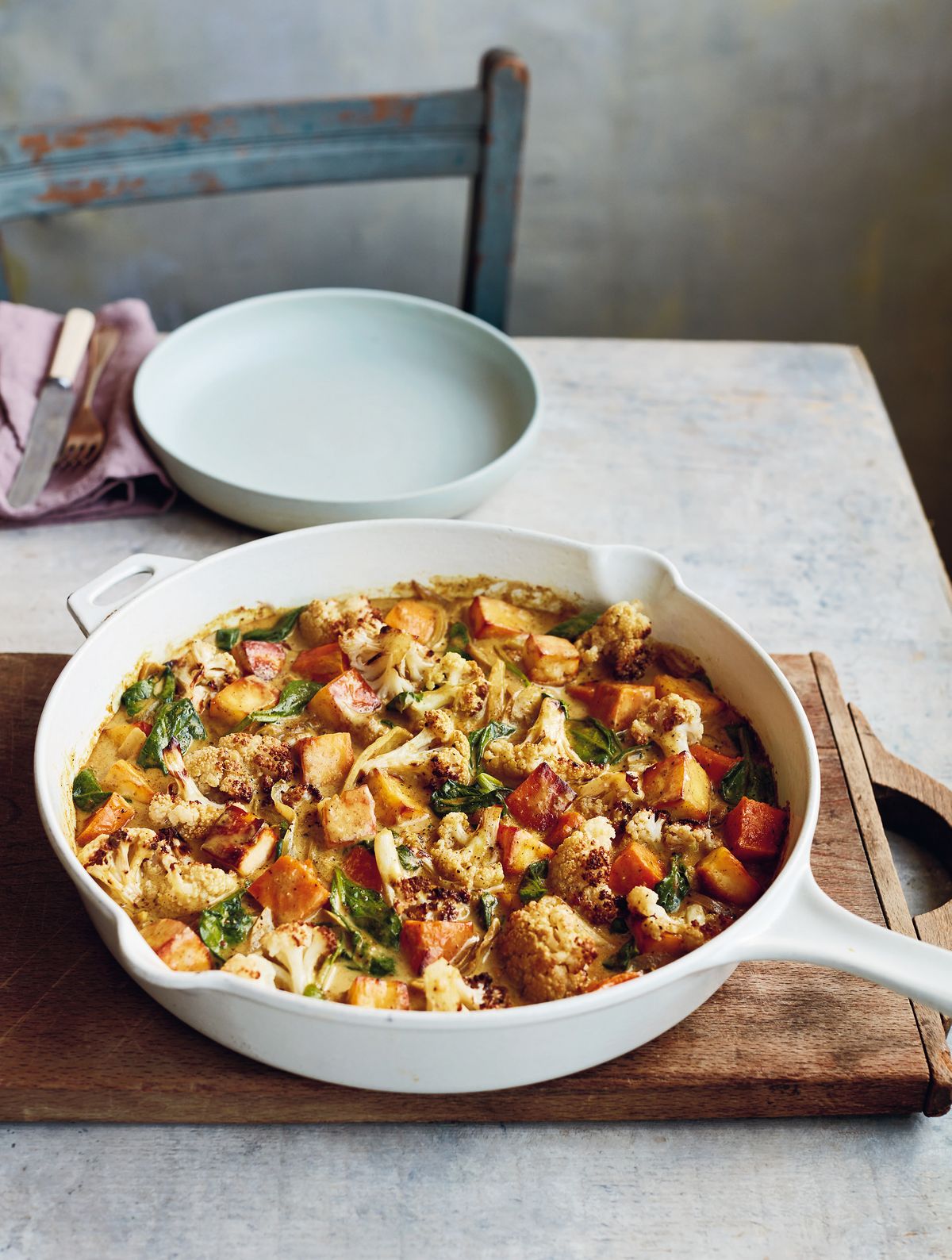 Mary Berry’s Paneer and Roasted Vegetable Curry