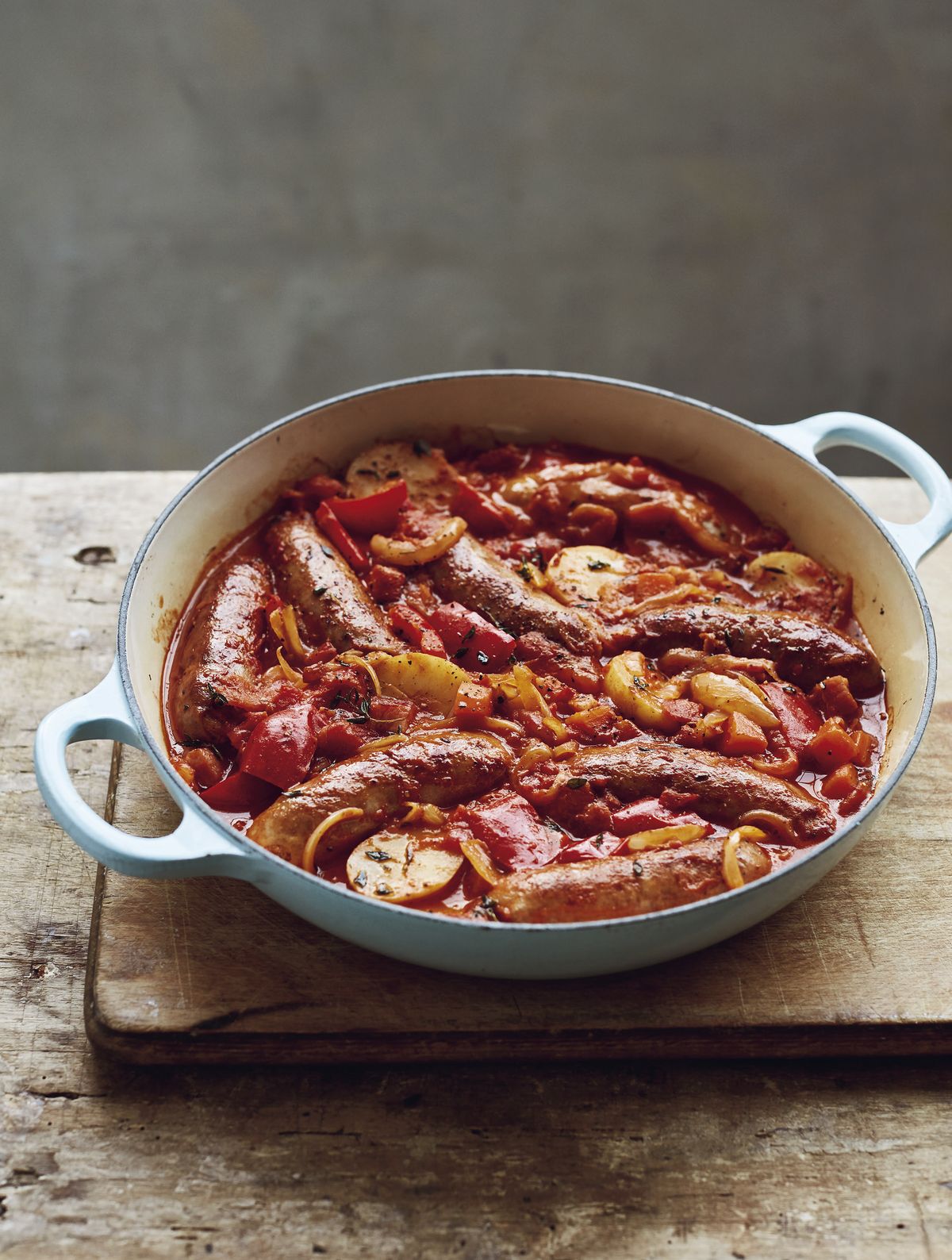 Mary Berry’s Sausage and Red Pepper Hot Pot