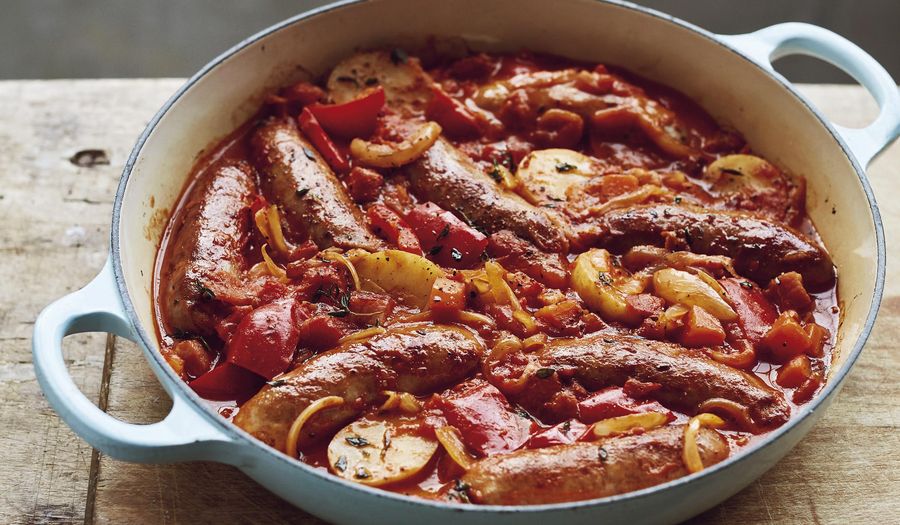 Mary Berry Sausage Red Pepper Hot Pot | BBC2 Simple Comforts