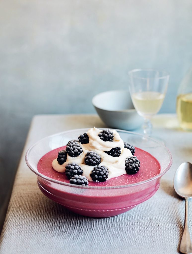 Mary Berry’s Wild Bramble Mousse