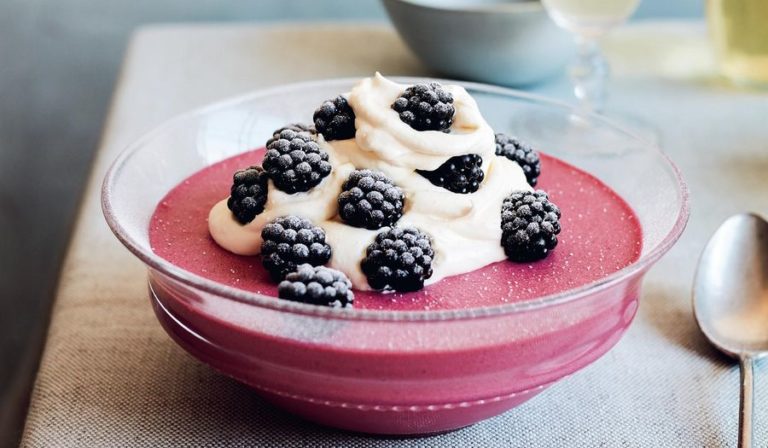 Mary Berry's Wild Bramble Mousse