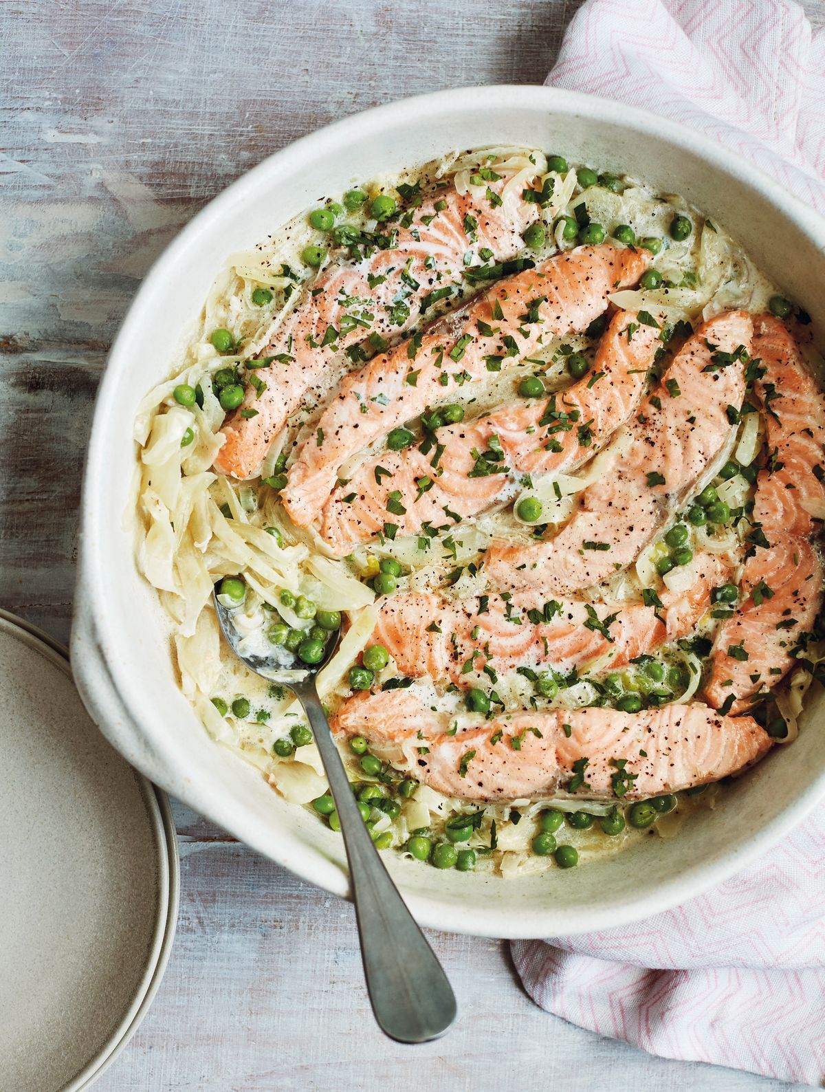 Mary Berry’s Salmon and Fennel One-pot Wonder