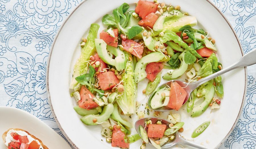 Fennel and Watermelon Salad Recipe | Mary Berry Everyday BBC2