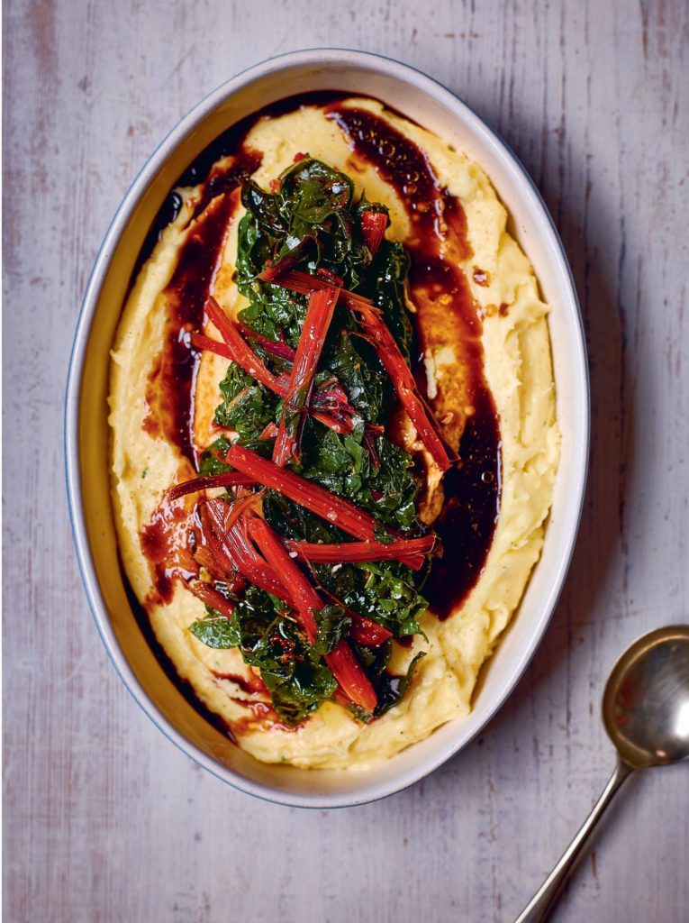 Creamy Mashed Potato and Chard