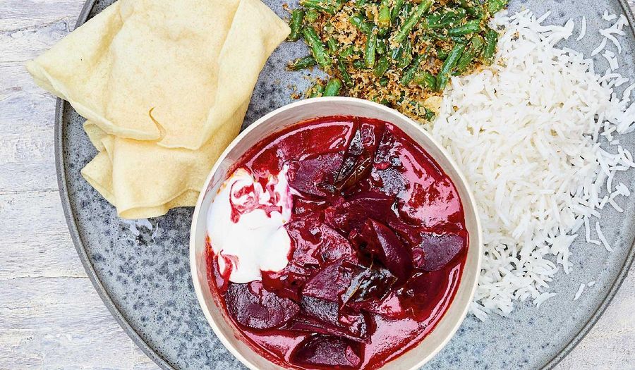 Meera Sodha's Beetroot Curry | Easy Vegan Dinner Ideas