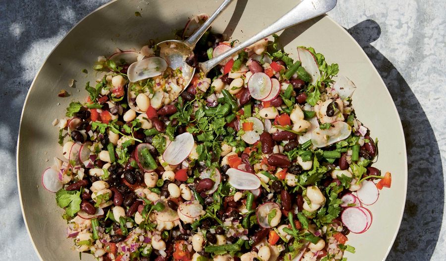 Melissa Hemsley Summery Bean Salad Recipe | Barbecue Side Dish